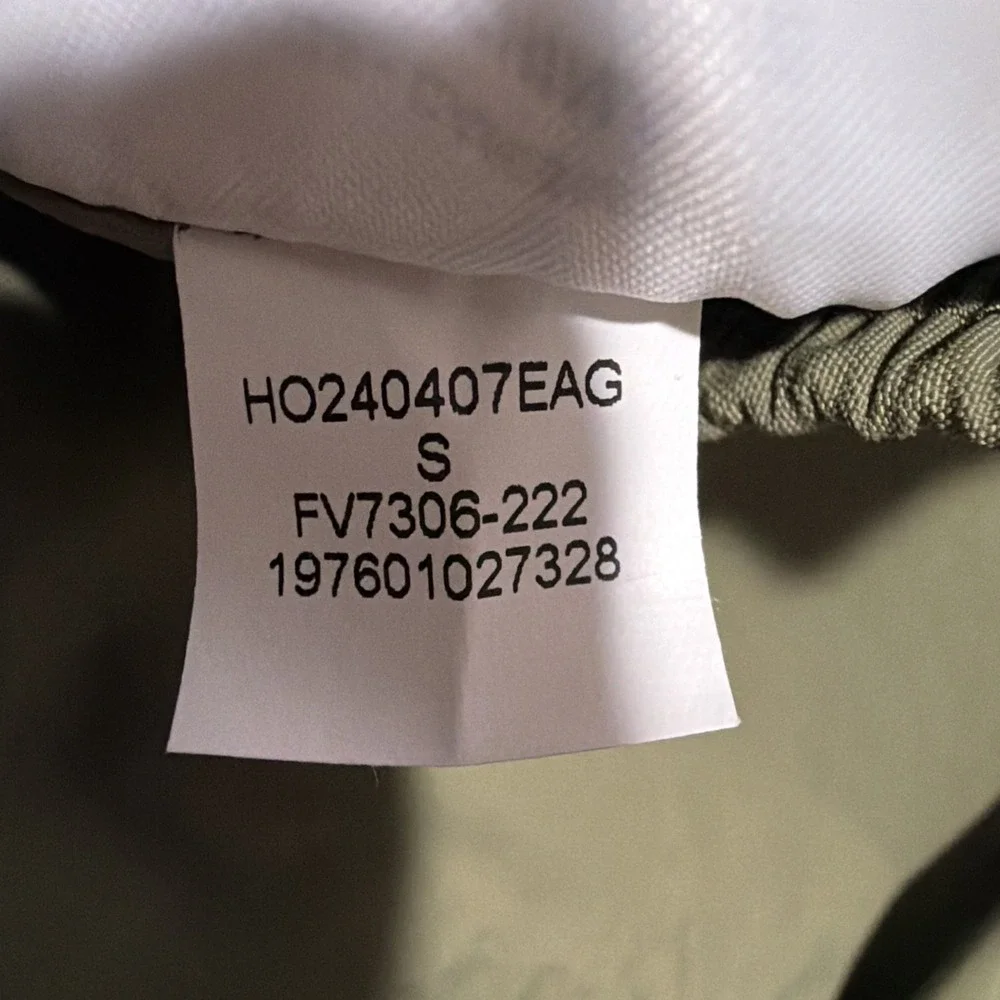 Jordan Essential Statement Woven Nylon Pants Men's SMALL Olive Green FV7306-222